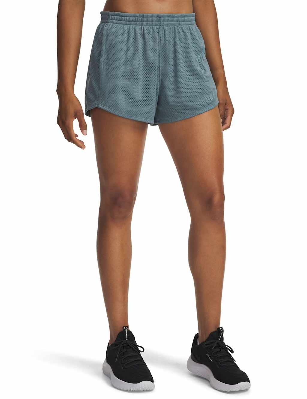 Under Armour Tech Mesh Play Up Shorts Charcoal