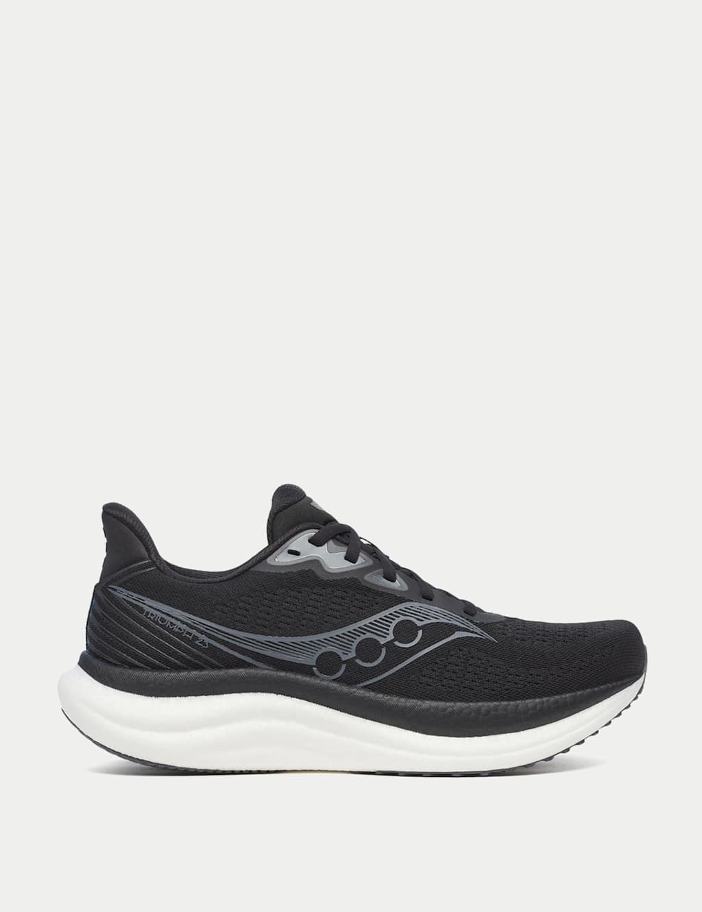 Saucony Men's Triumph 23 Trainers - 8 - Black