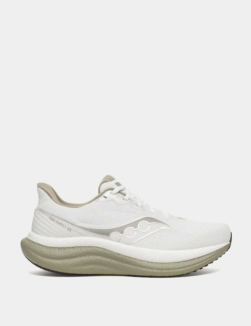 Saucony Men's Triumph 23 Trainers - 9½ - White