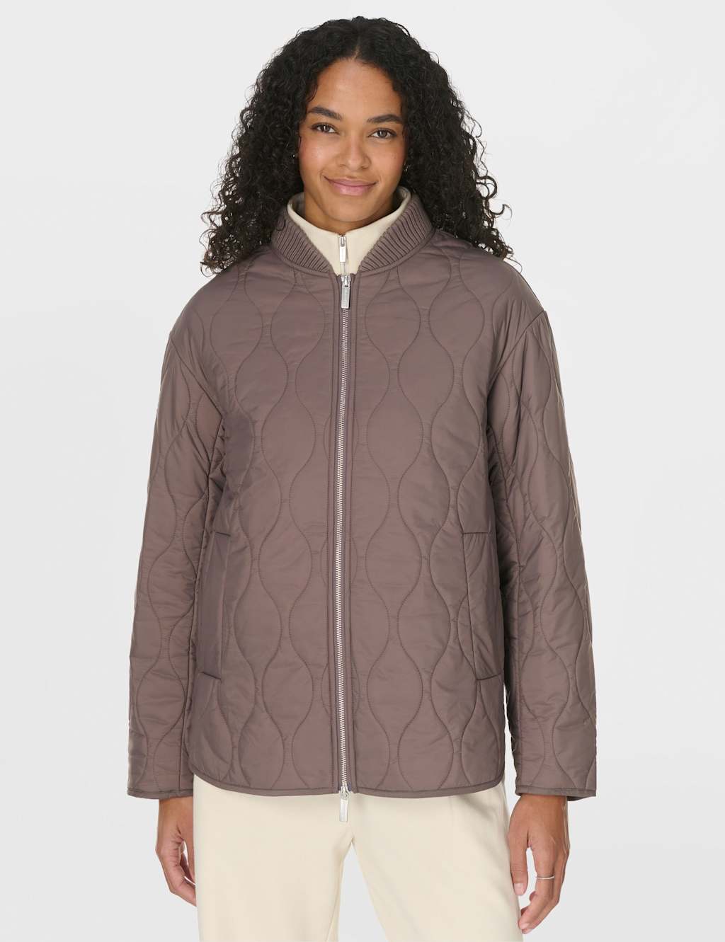 Sweaty Betty Women's On The Move Lightweight Quilted Jacket - Extra Small - Brown