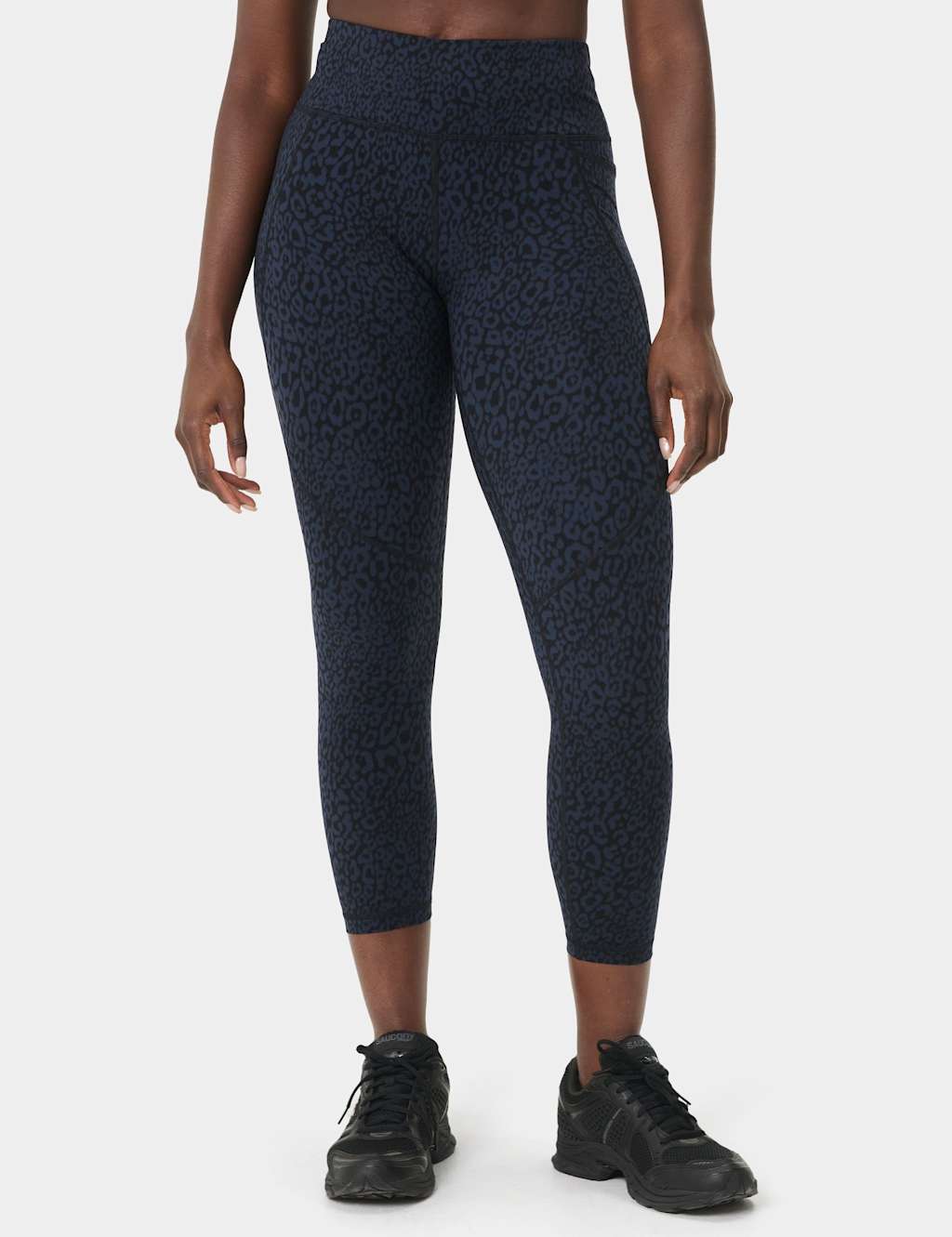Sweaty Betty Power Printed 7/8 Leggings Navy Mix