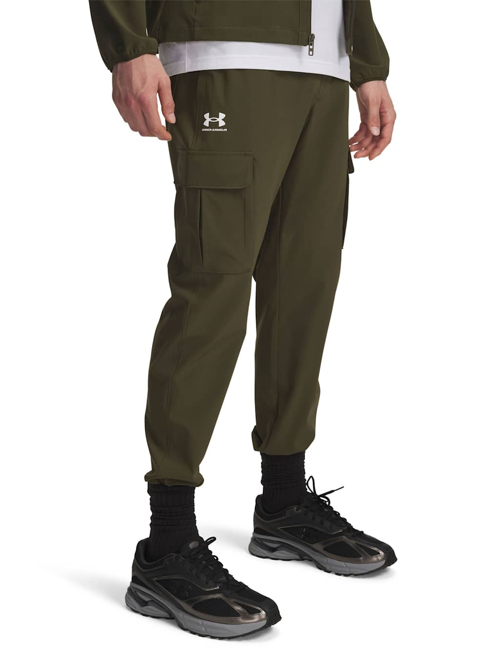 Under Armour Vibe Woven Cargo Joggers Brown