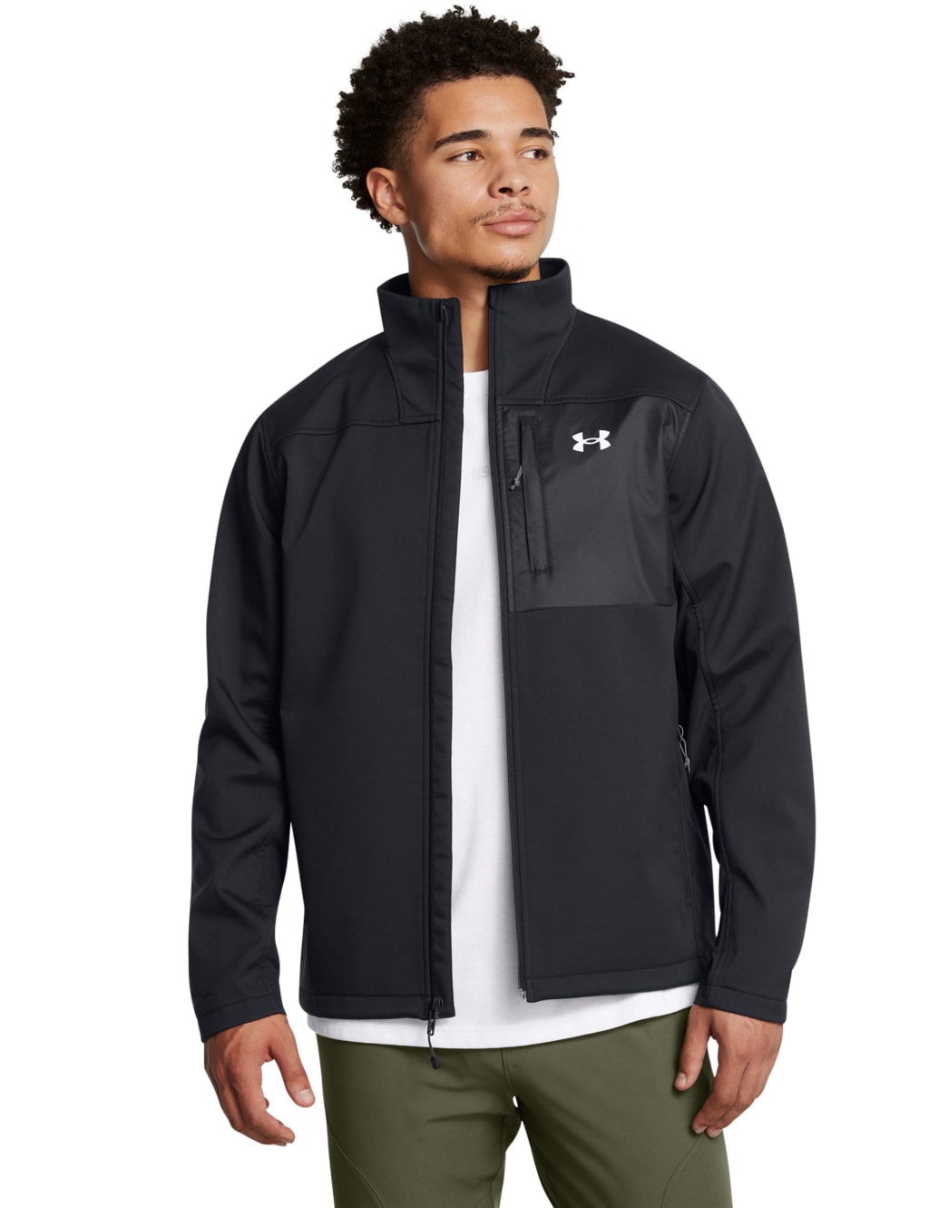 Under Armour Men's UA Shield Jacket - M - Black, Black