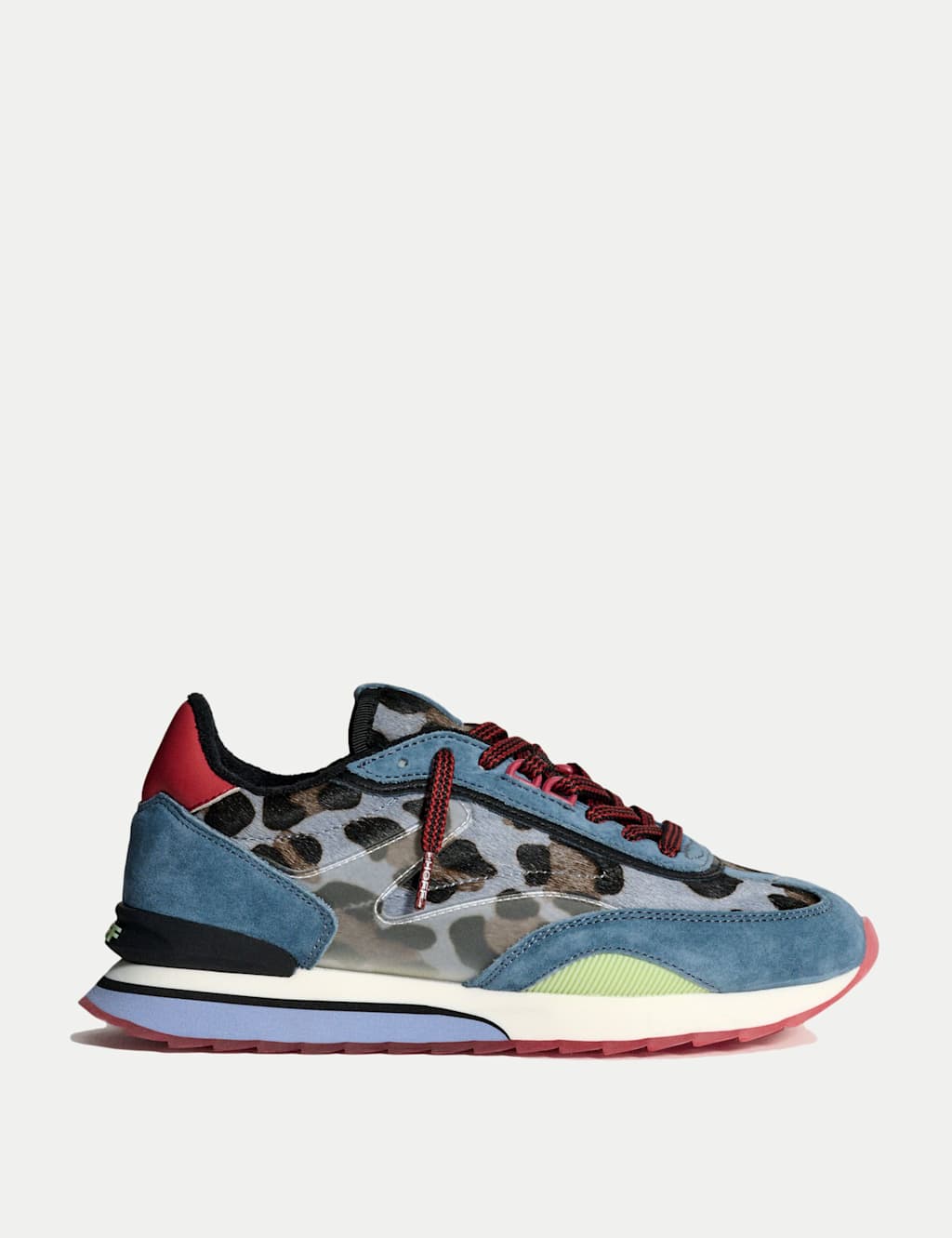 Hoff Women's Art Trainers - 6 - Blue Mix, Blue Mix,Green Mix