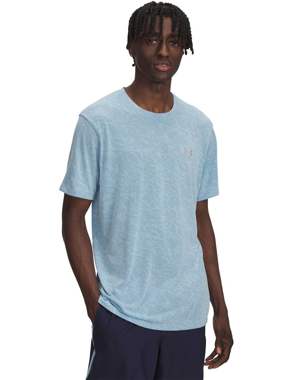 Launch Camo Crew Neck Running T-Shirt