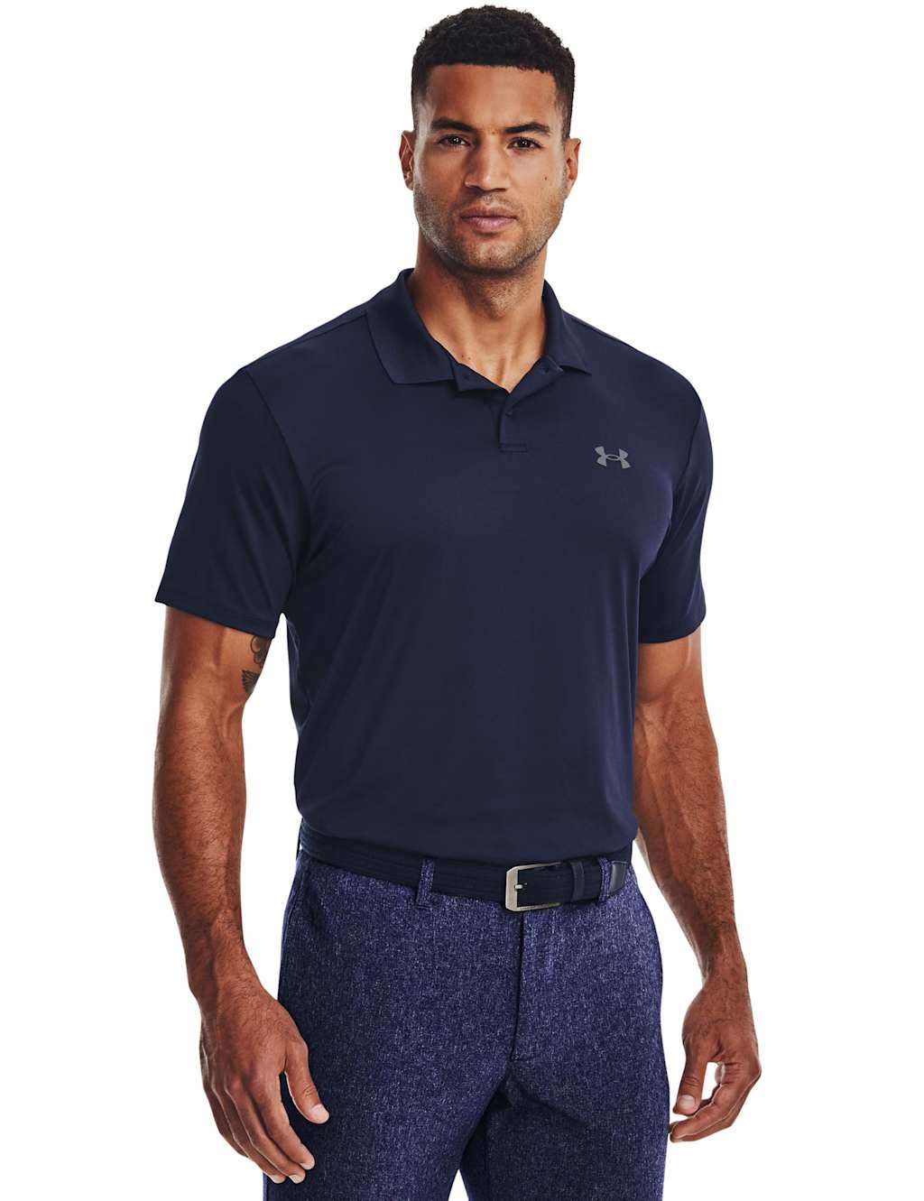 Under Armour Performance 3.0 Quick Dry Polo Shirt Navy