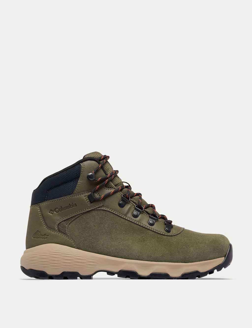 Columbia Newton Wander Waterproof Walking Boots Khaki