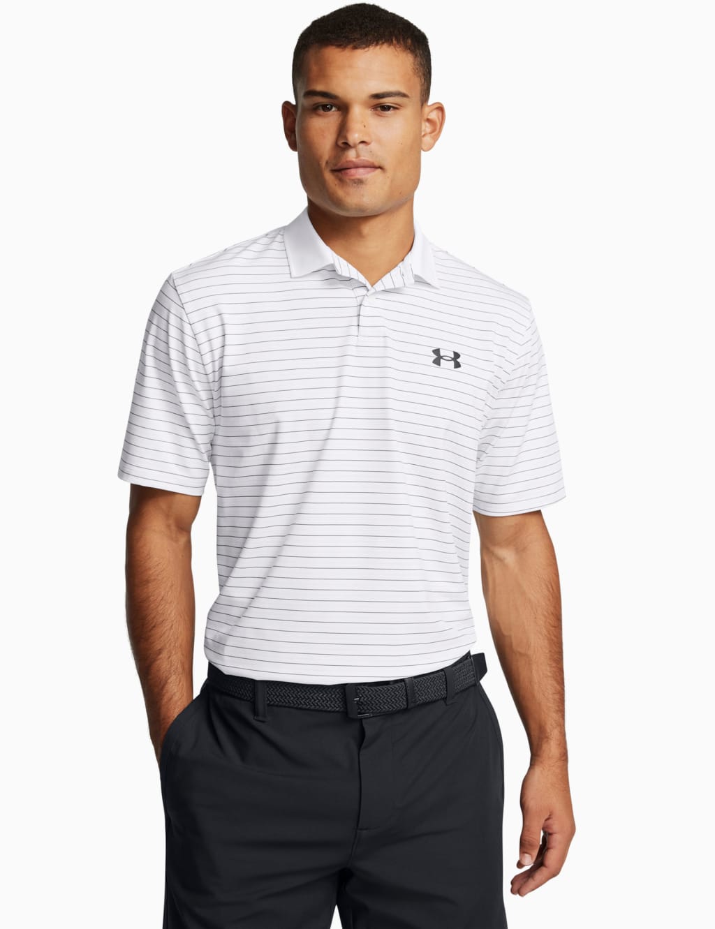 Performance 3.0 Striped Polo Shirt