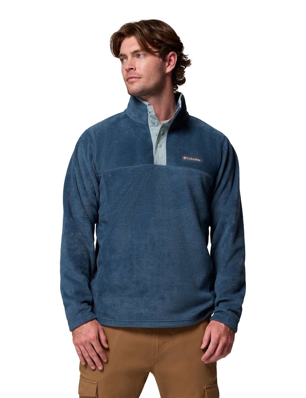 Columbia Steens Mountain 2.0 Funnel Neck Fleece Teal Green