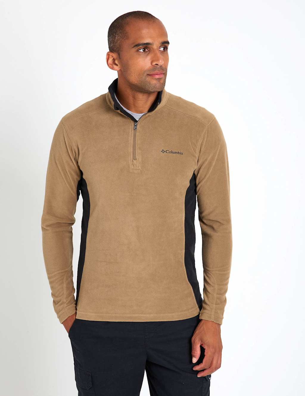 Columbia Klamath Range II Half Zip Fleece Camel Mix