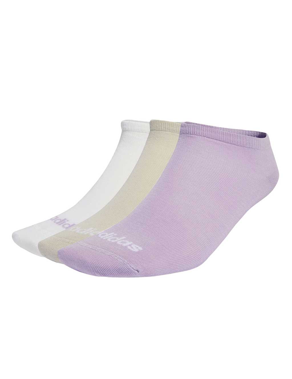Adidas 3pk Cotton Rich Trainer Socks Multi