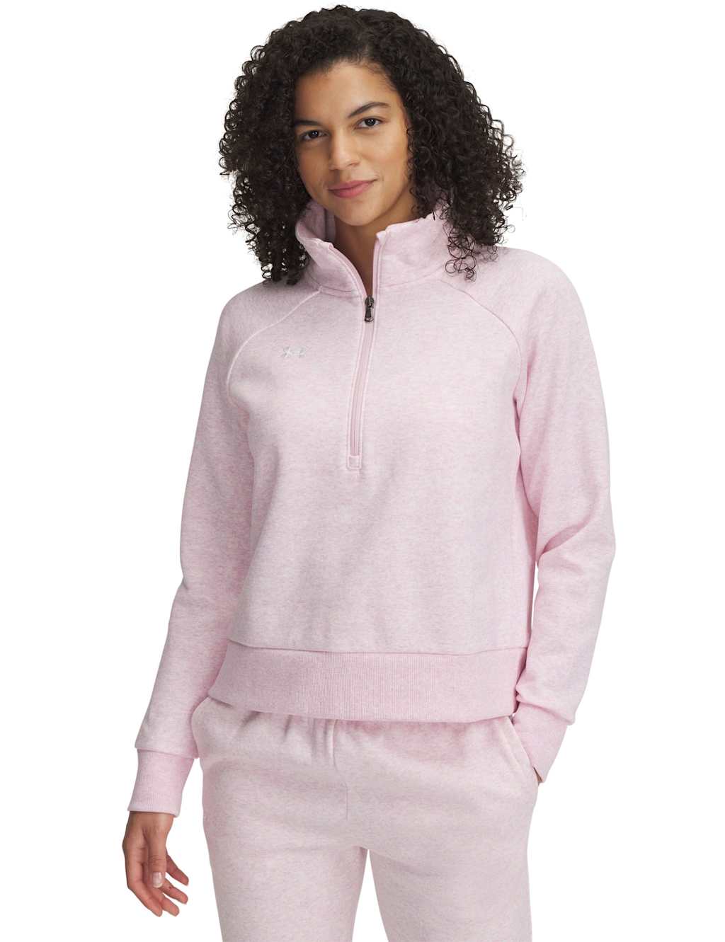 Rival Cotton Rich Fleece Half Zip Sweatshirt