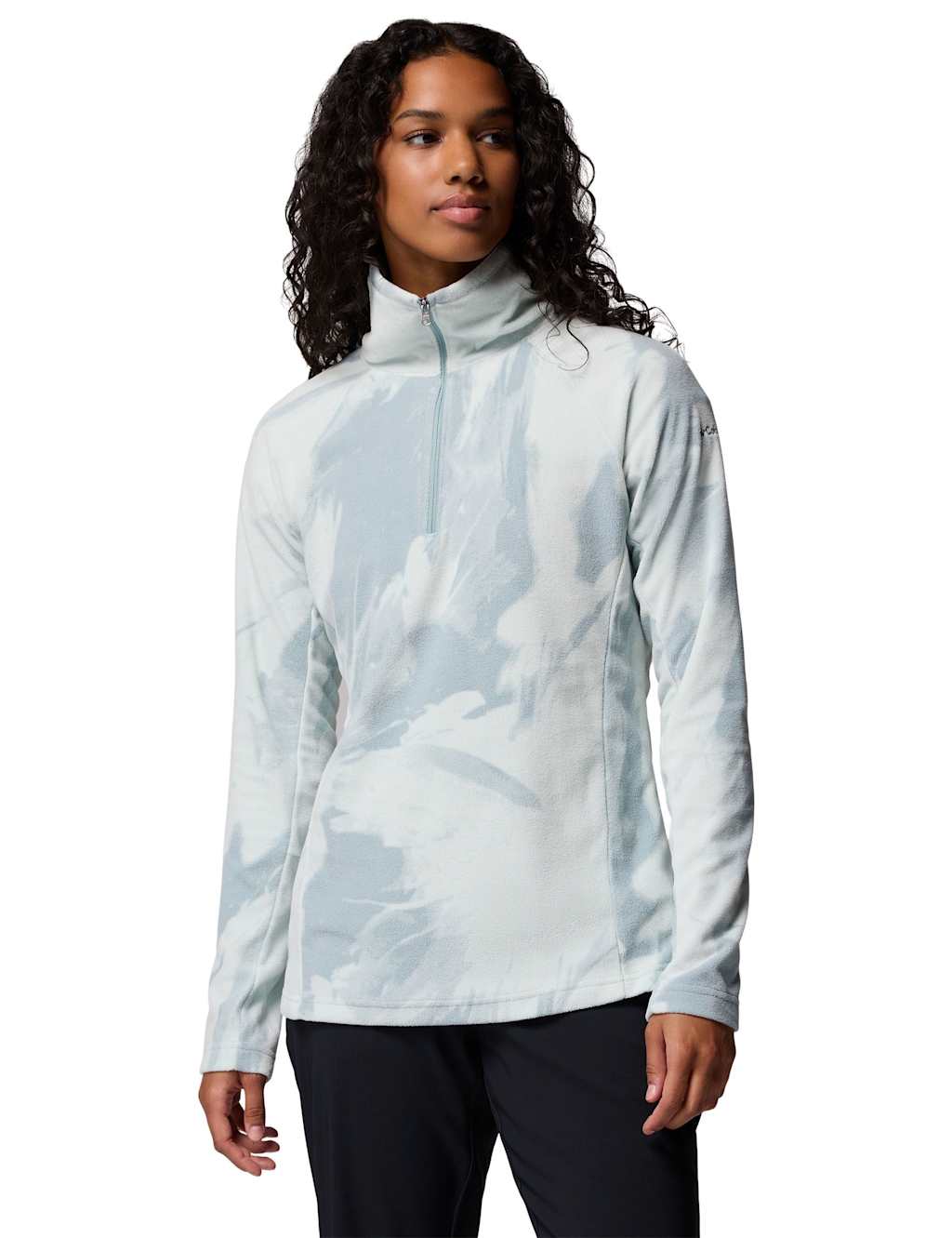 Columbia Glacial IV Half Zip Fleece Blue Mix