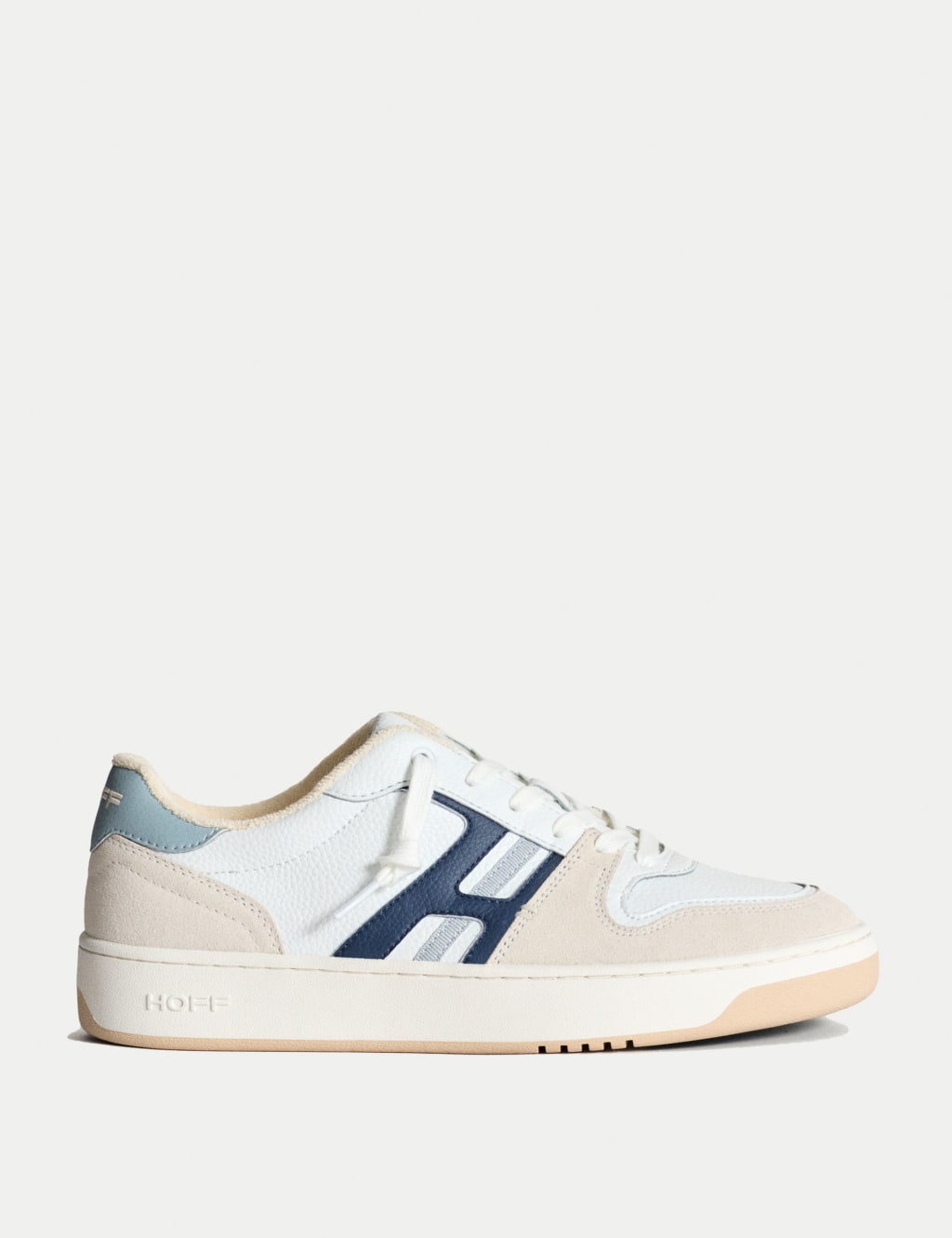 Suede Lace Up Trainers
