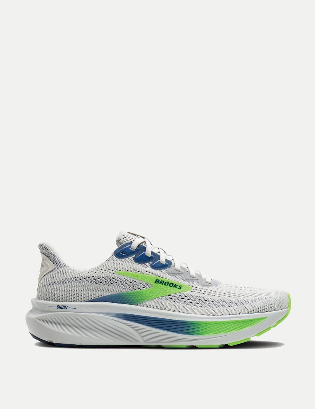 Brooks Men's Ghost 17 Running Trainers - 11 - Blue - Available at M&S