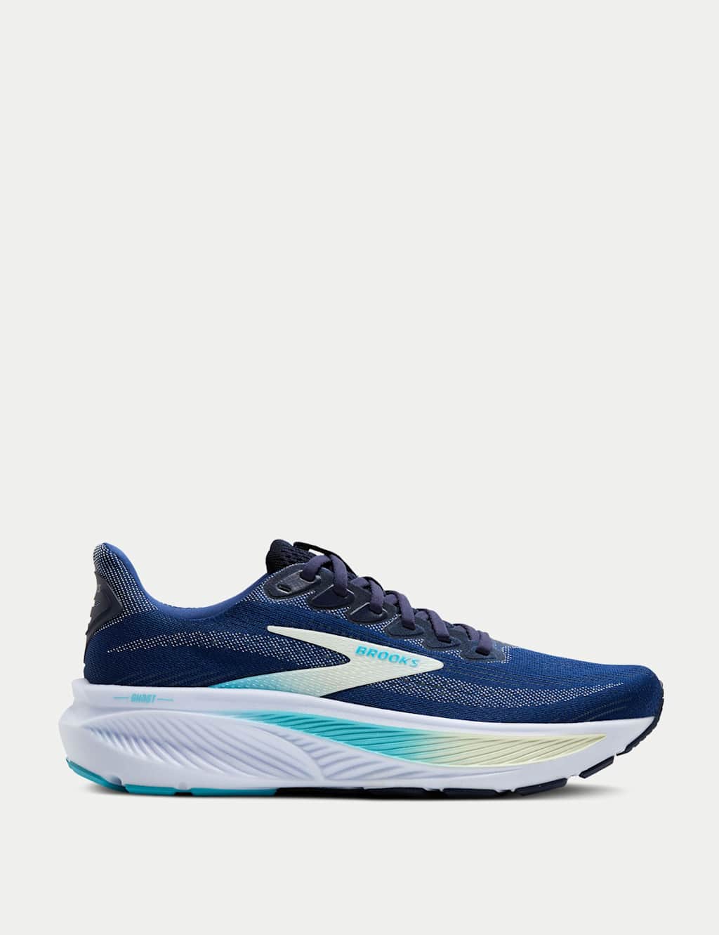 Brooks Ghost 17 Running Trainers Navy Mix