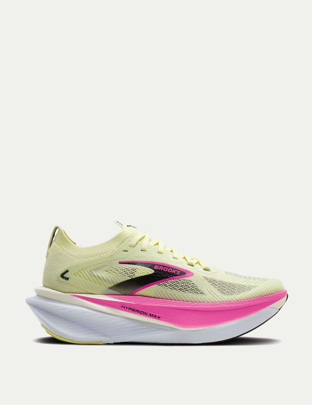 Brooks Women's Hyperion Max 3 Running Trainers - 7½ - Pink Mix - Available at M&S