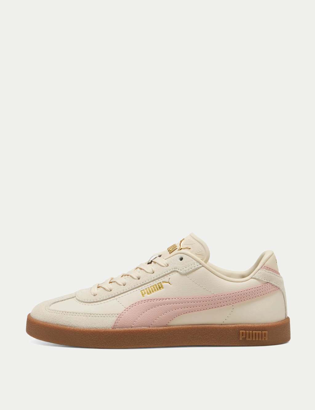 Cream Trainers at M S