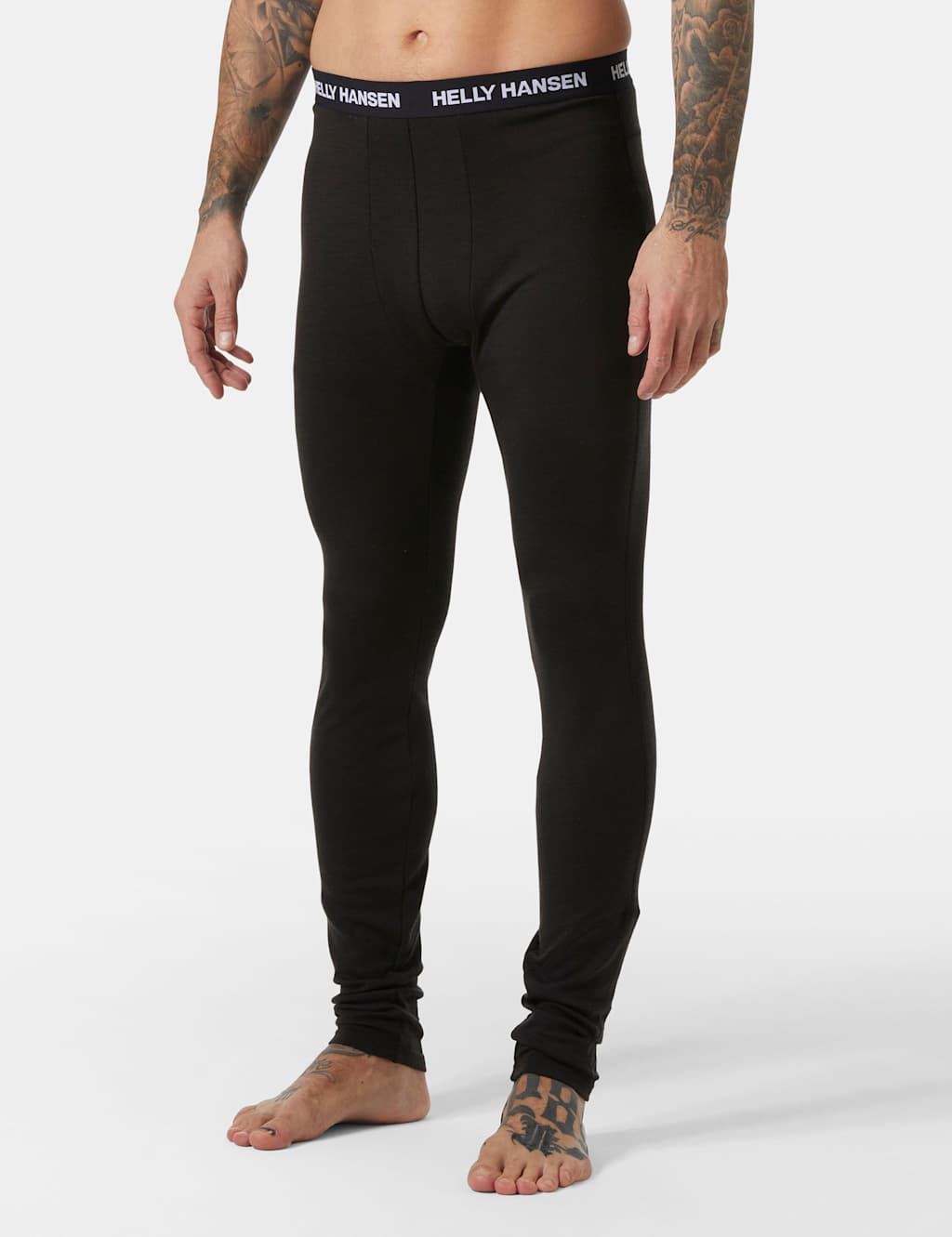 Helly Hansen LIFA Active Wool Rich Base Layer Leggings Black