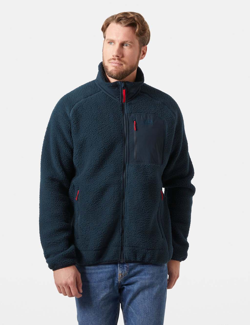 Helly Hansen Panorama Funnel Neck Zip Up Jacket Navy