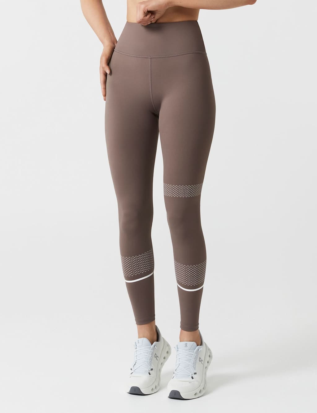 Lilybod Women's Activate High Waisted Leggings - Extra Small - Brown
