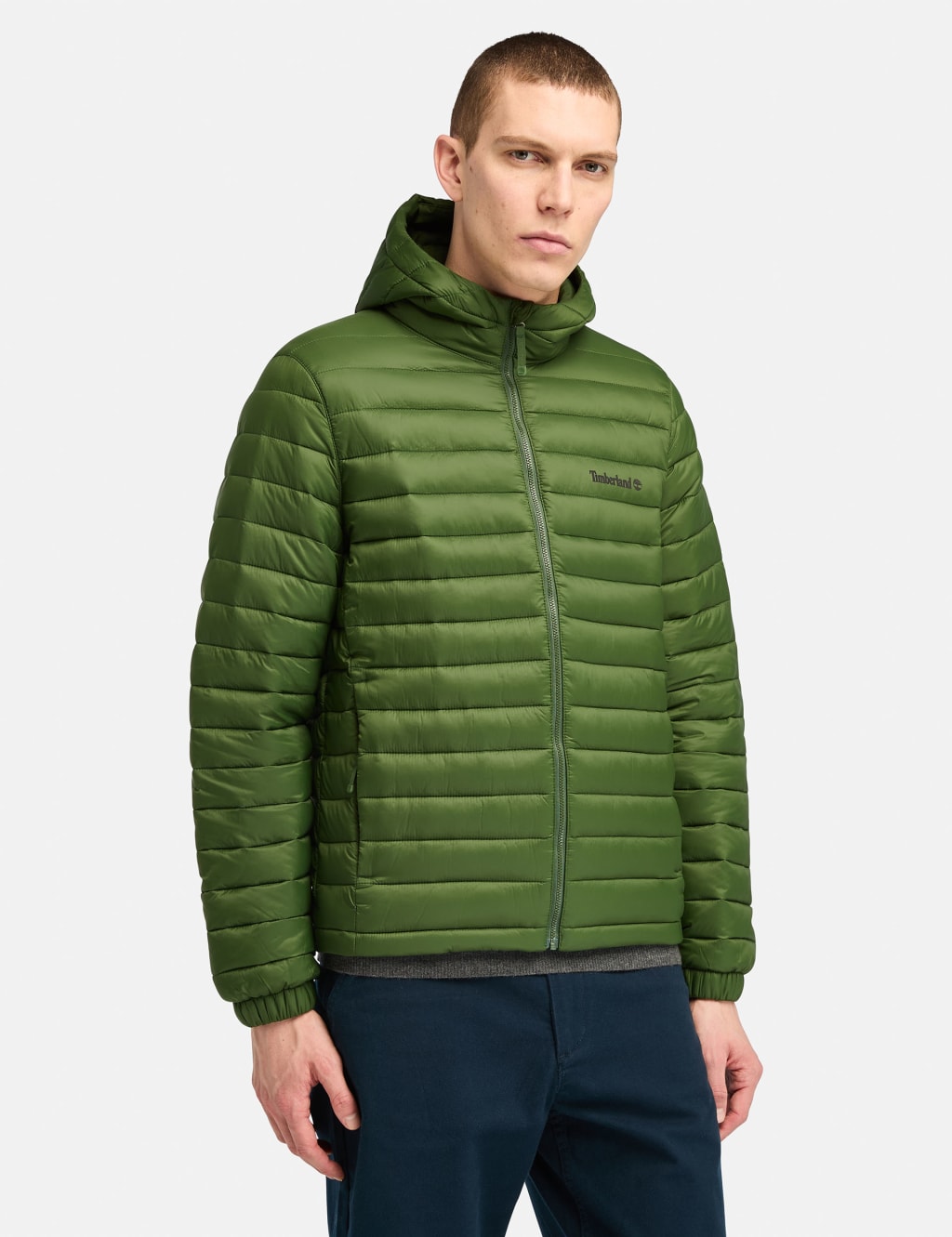 Axis Peak Hooded Quilted Puffer Jacket