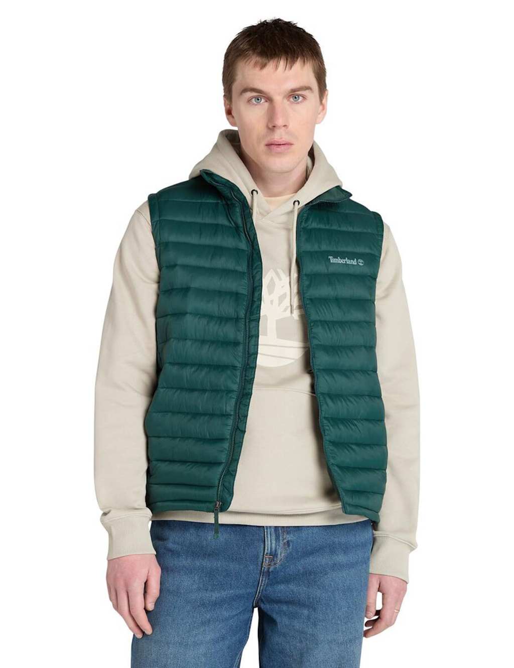 Timberland Axis Peak Water Repellent Quilted Gilet Dark Teal