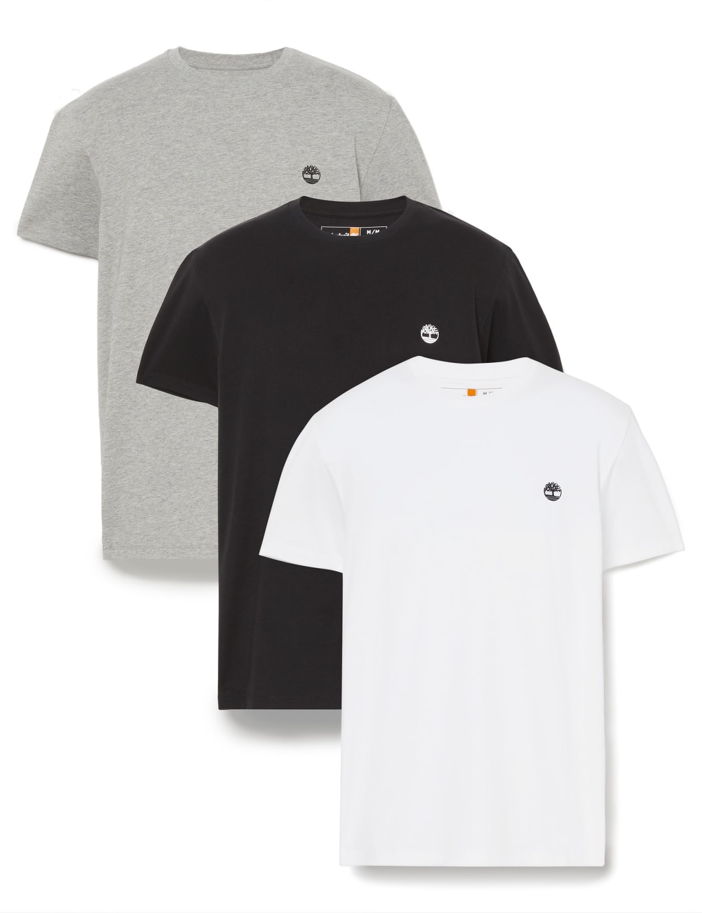 3pk Slim Fit Pure Cotton T-Shirt