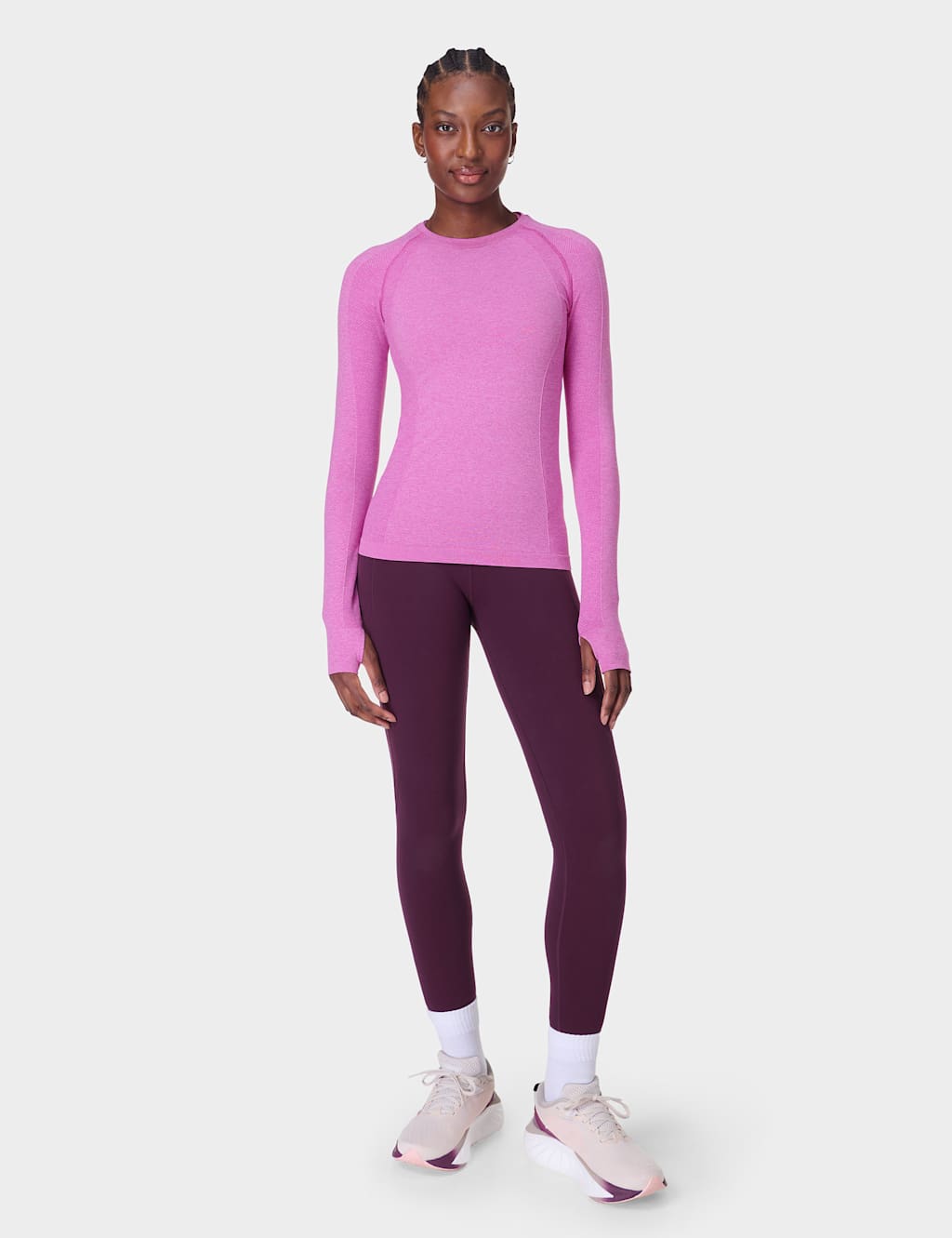 Athlete Seamless Gym Crew Neck Top