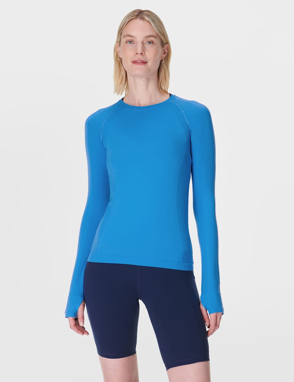 Athlete Seamless Gym Crew Neck Top