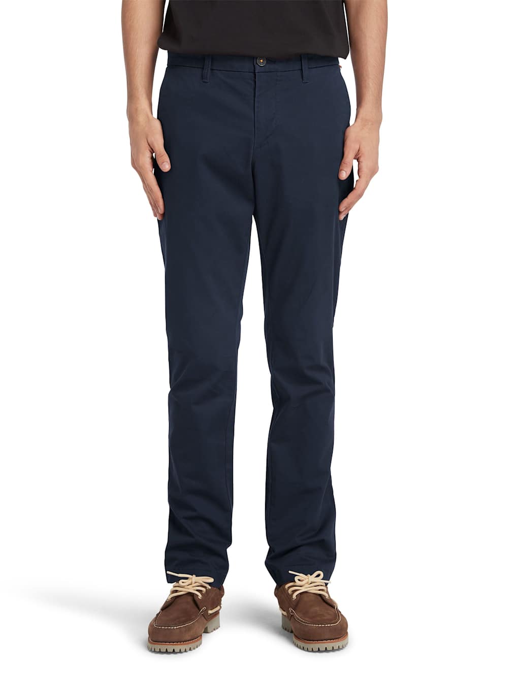 Timberland Cotton Rich Twill Chinos Dark Blue