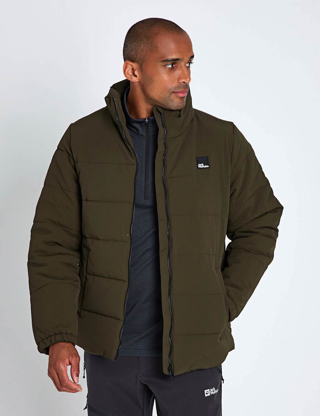 Jack Wolfskin Northern Lite Puffer Jacket Dark Khaki