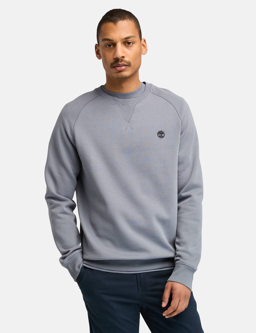 Cotton Rich Crew Neck Sweatshirt