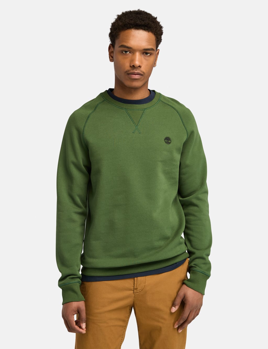 Cotton Rich Crew Neck Sweatshirt