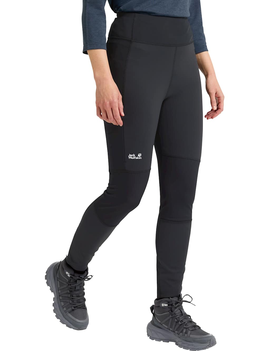 Jack Wolfskin Leggings Black