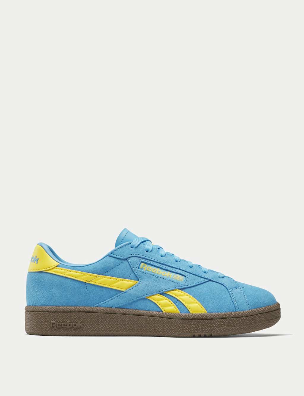 Reebok Club C Grounds Suede Trainers Blue Mix