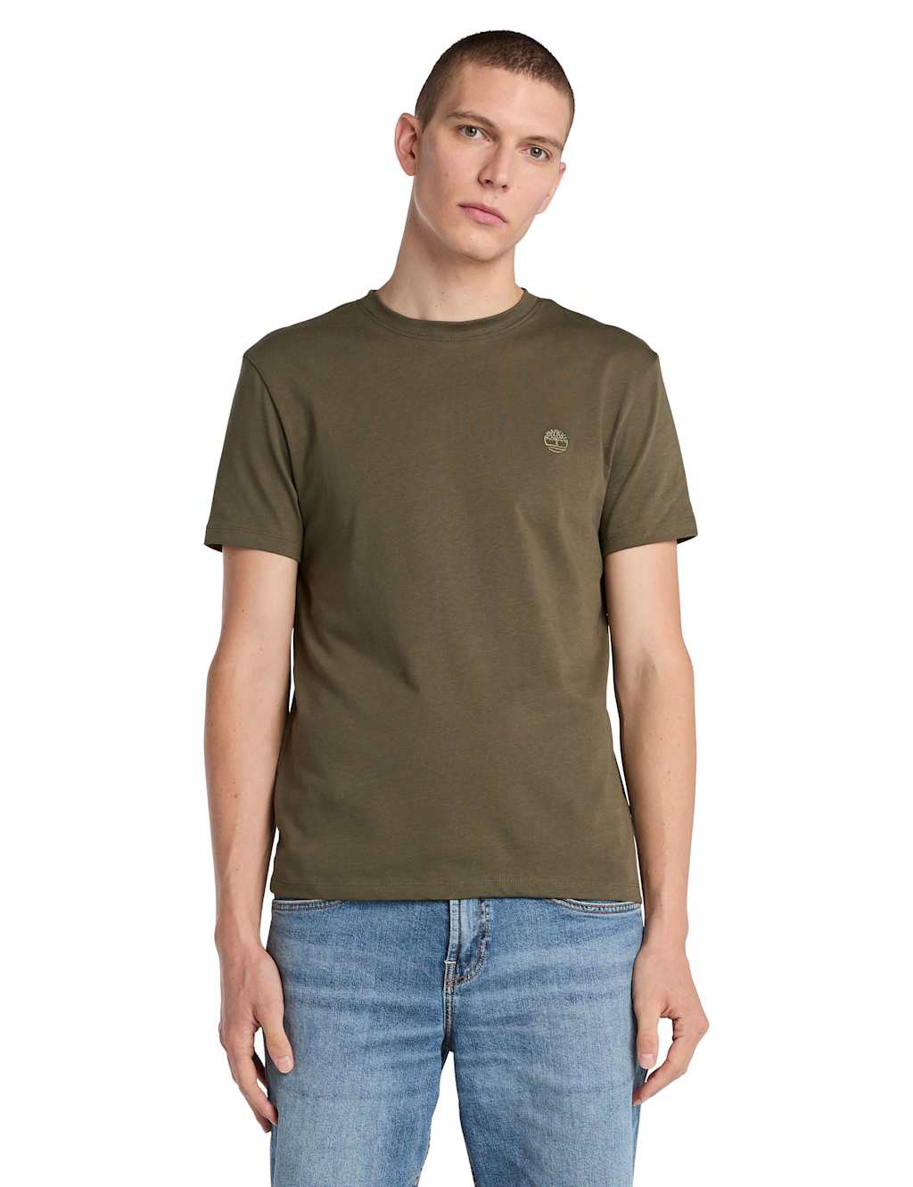 Pure Cotton Crew Neck T-Shirt