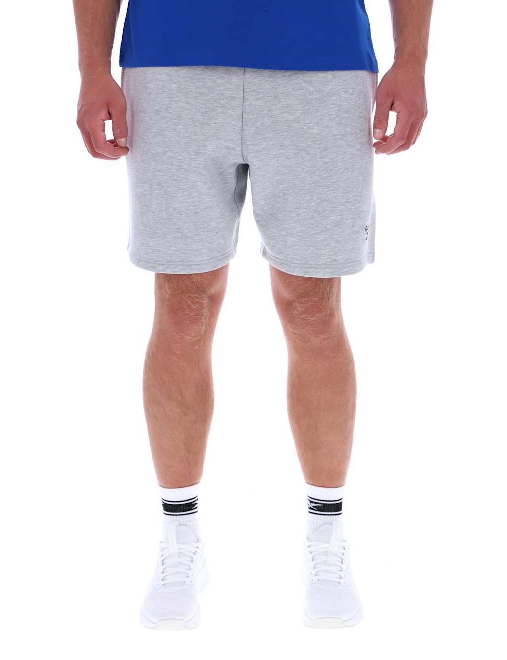 Reebok Identity Cotton Rich Fleece Sports Shorts Grey