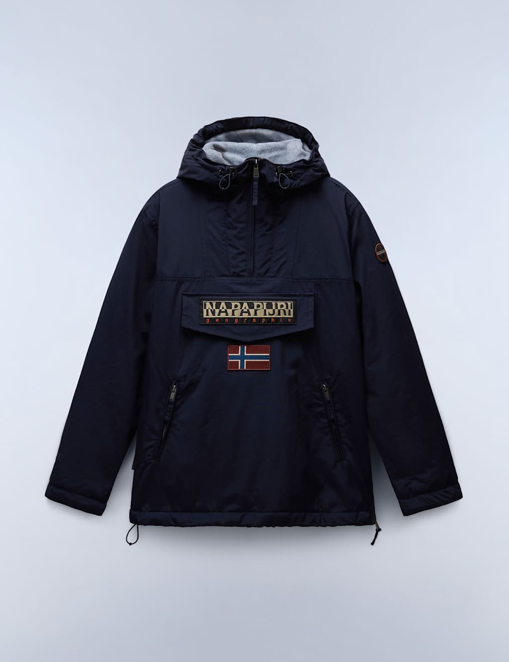 Napapijri Half Zip Padded Hooded Sports Jacket Dark Navy