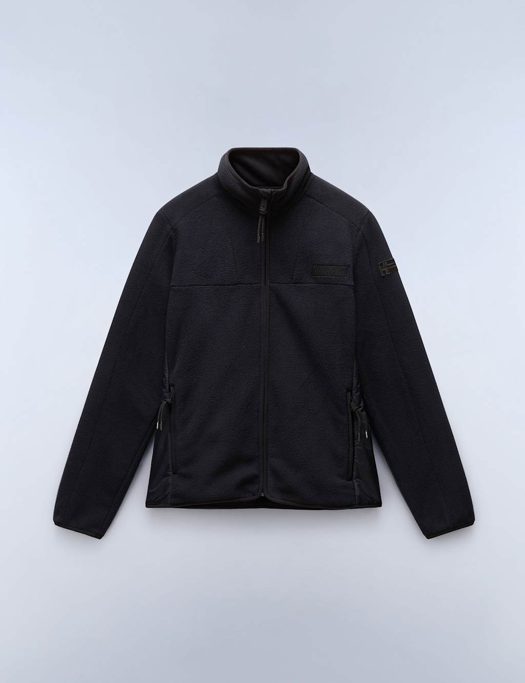 Napapijri Yupik Zip Up Fleece Jacket Black