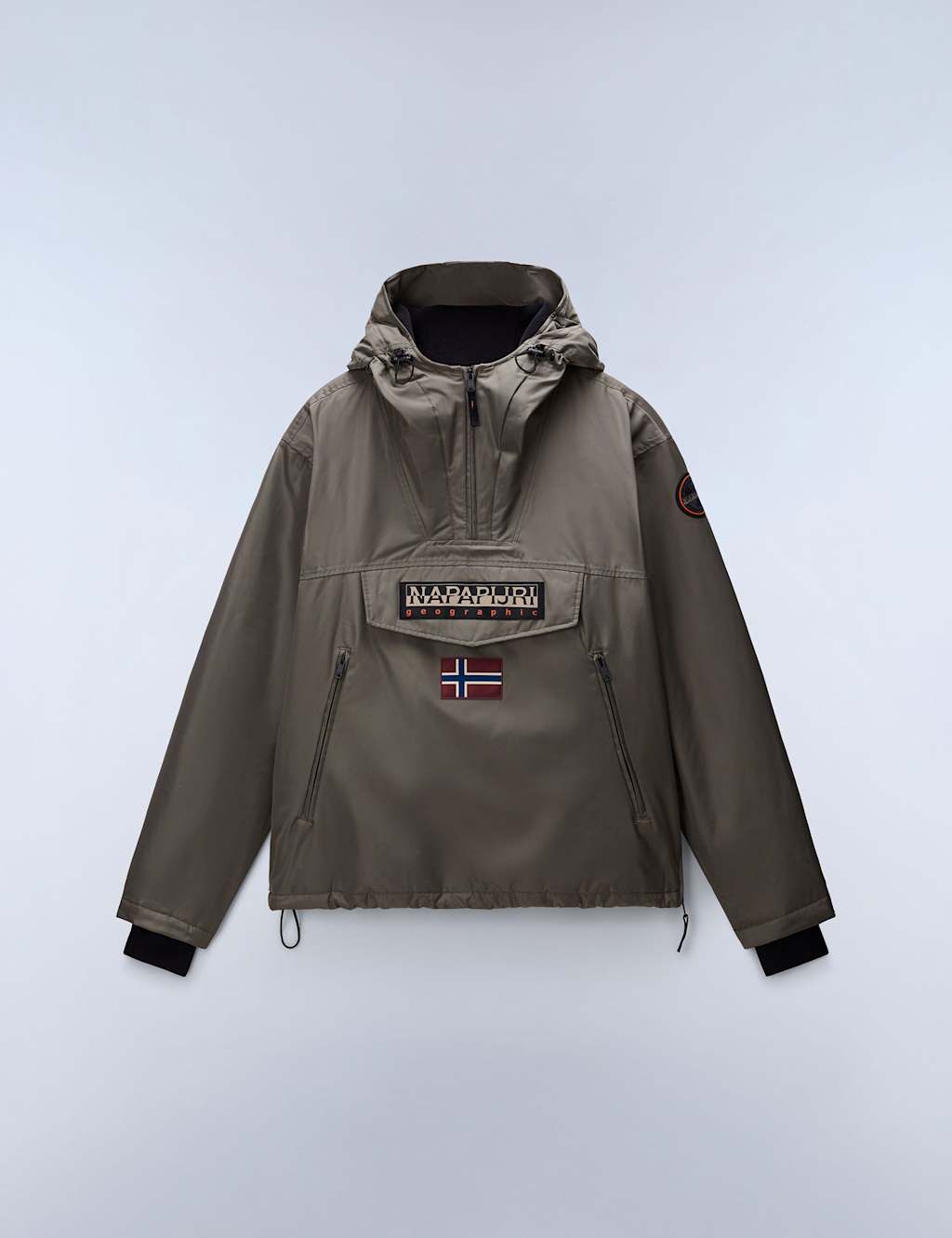 Napapijri Rainforest Padded Hooded Sports Anorak Dark Khaki