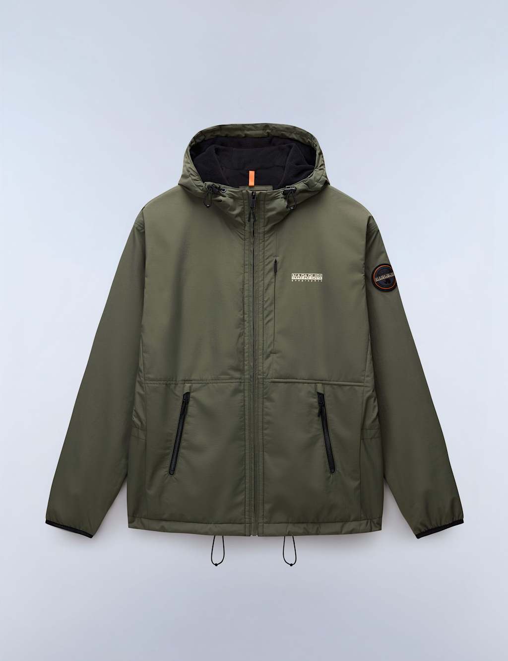 Napapijri Tundra Padded Hooded Sports Jacket Dark Khaki