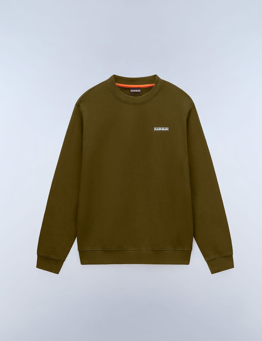 Napapijri Men's Small Box Pure Cotton Sweatshirt - M - Olive - Available at M&S
