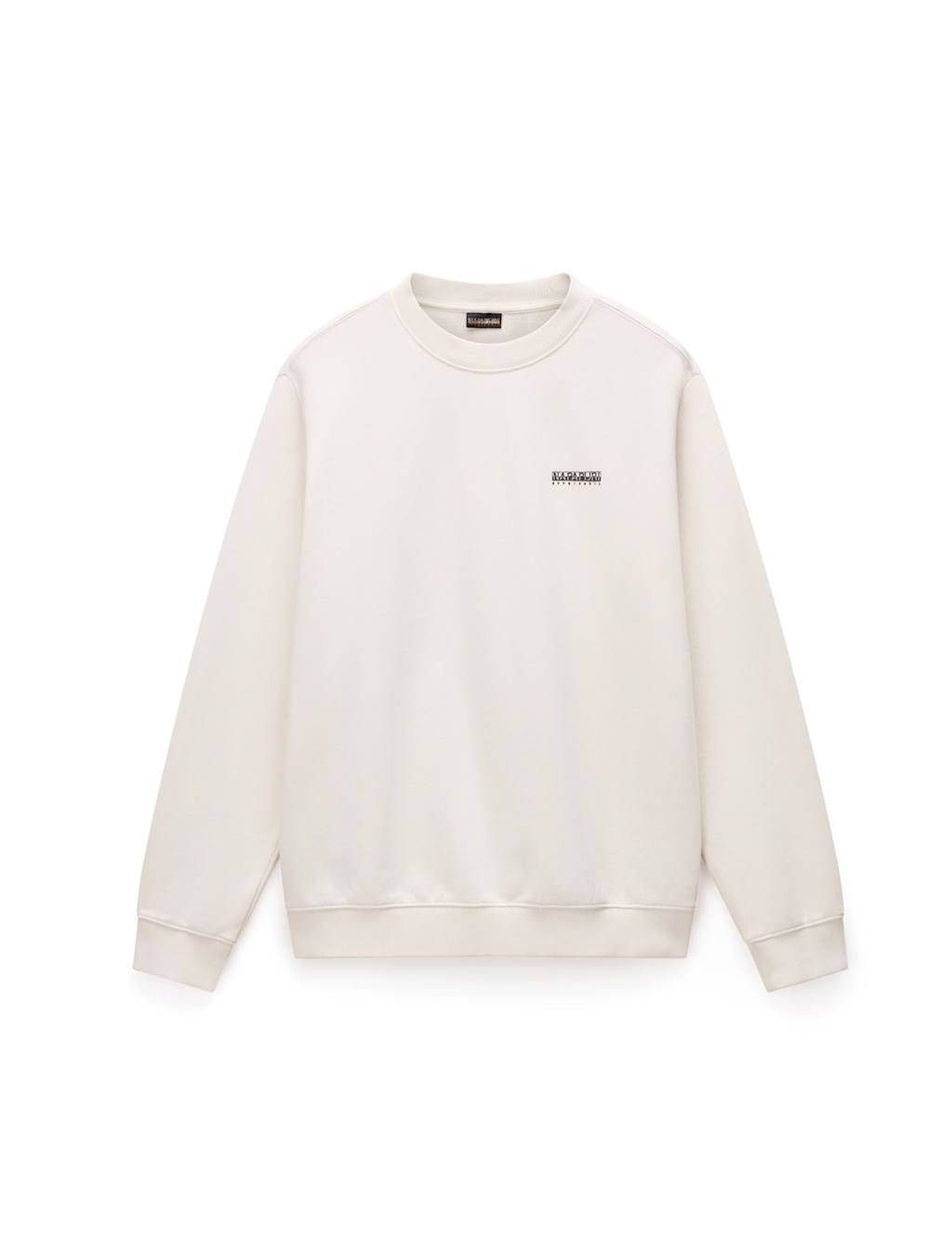 Napapijri Small Box Pure Cotton Sweatshirt Beige