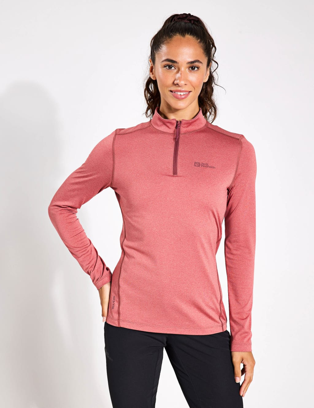 Sky Thermal Half Zip Base Layer Top