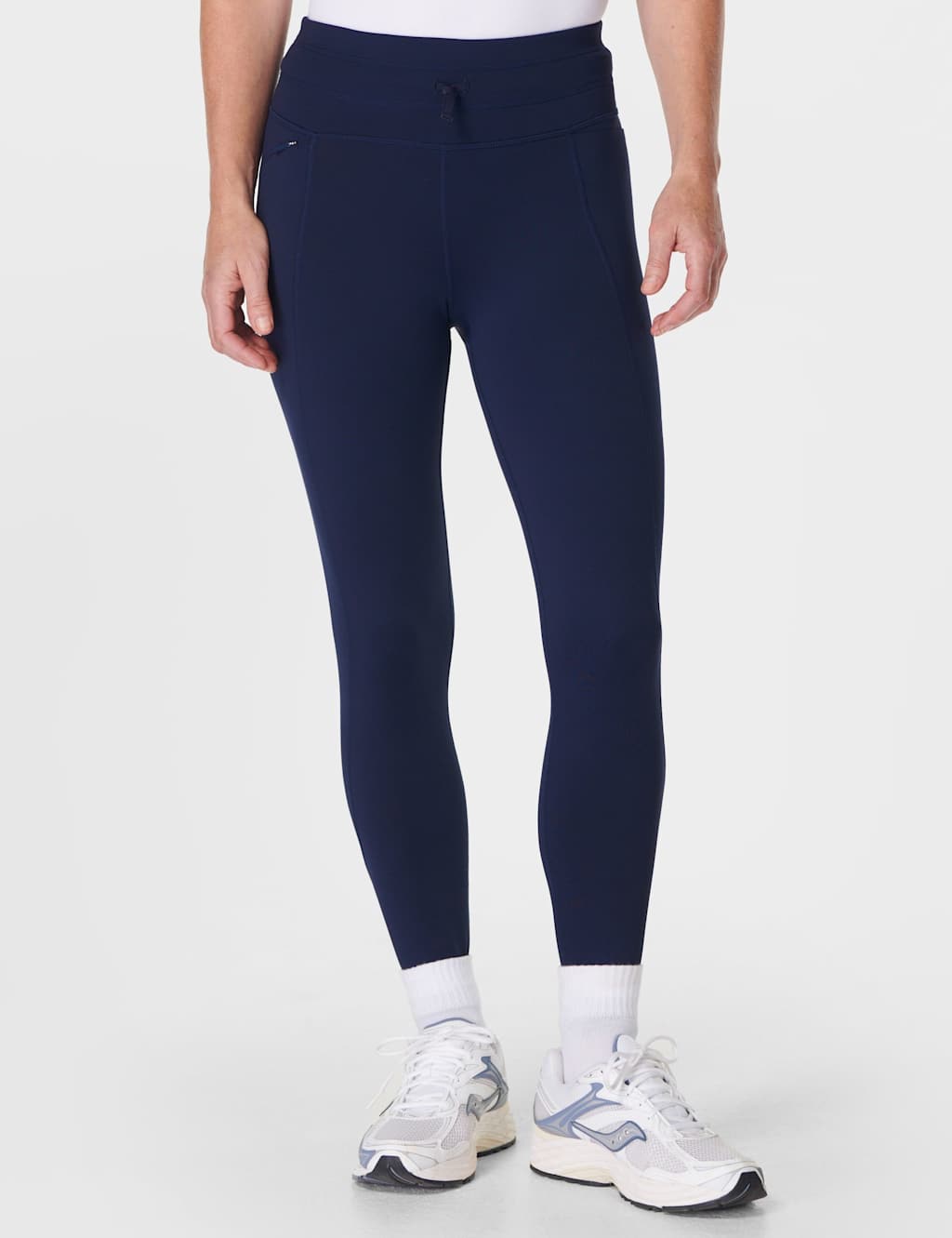 Sweaty Betty Therma Boost Heat Tech Walking Leggings Navy