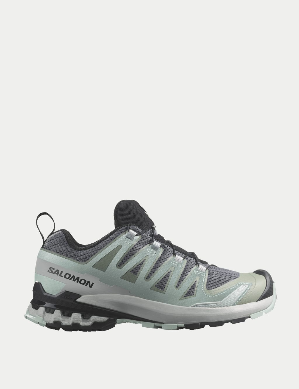 Salomon Women's XA Pro 3D V9 Trail Running Trainers - 4.5 - Aqua Mix, Beige Mix,Aqua Mix