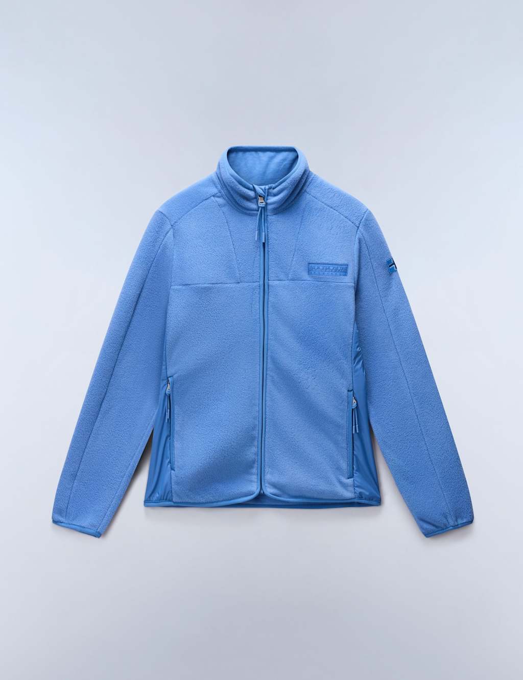 Napapijri Yupik Zip Up Fleece Jacket Blue