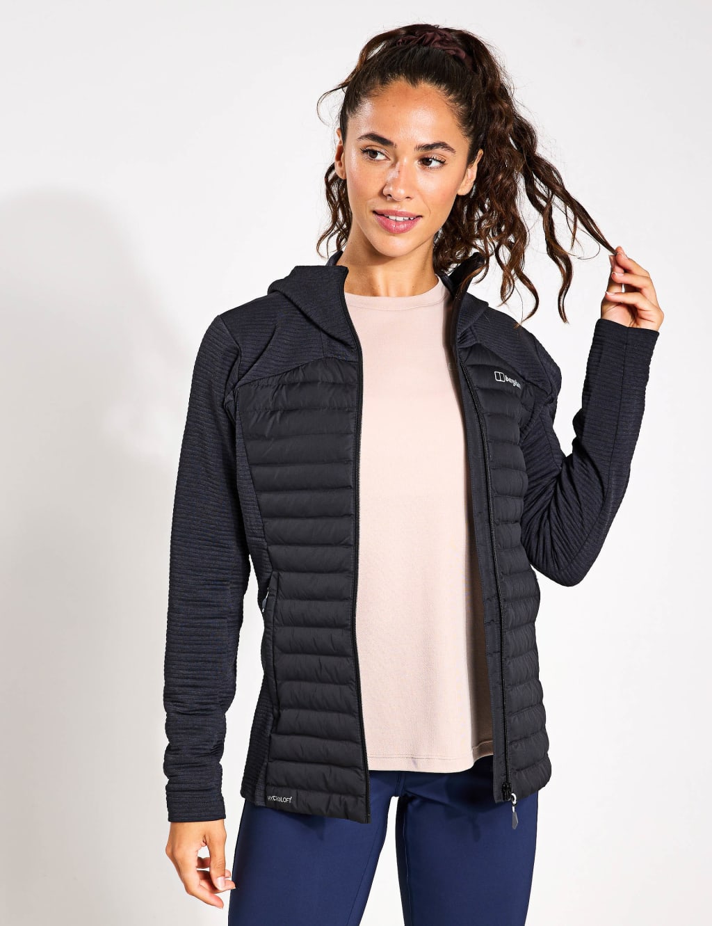 Nula Hybrid Padded Hooded Sports Jacket