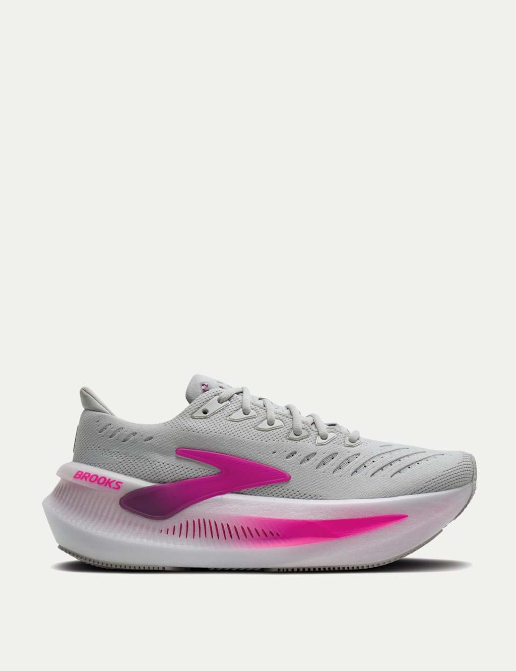 Brooks Women's Glycerin Max 2 Trainers - 4 - Light Grey Mix - Available at M&S